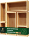 ROYAL CRAFT WOOD 5-Piece Bamboo Drawer Organizer Set – Multi-Use Storage Trays for Kitchen, Bathroom, Office, Makeup, Jewelry & More – Junk Drawer...