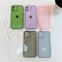 for iPhone 11 Case Cute Clear Bling Crystal Diamond Phone Case, with Sparkle Camera Len Protector Soft TPU Cover Case for Women Girls, Purple......