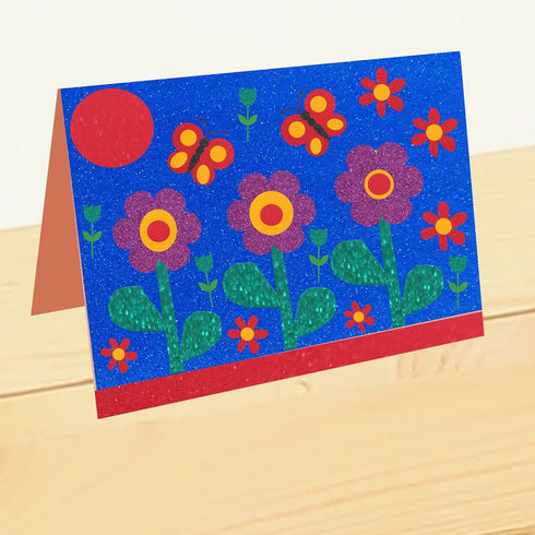 Rose Red Sticky Glitter Foam Sheets, 10 Packs Thick Self-Adhesive Sparkle EVA Paper Stickers for School Projects, 30 x 20cm (Rose Red)...