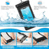 2 Pack Waterproof Phone Pouch - Large Water Proof Phone Pouch iPhone 15/14/13/12 Pro Max XS Samsung, up to 8.8", IPX8 Cellphone Dry Bag Beach Esse...