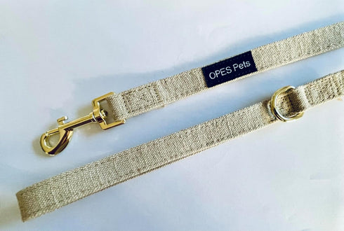 OPES Pets 100% Natural Hemp Pet Leash, 150 cm, Hypoallergenic, Chemical Free Environmental Friendly, Great for Sensitive Skin...