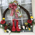12" Natural Grapevine Wreath DIY Crafts Rattan Wreaths for Christmas Door Hanging Wall Window Holiday Festival Wedding Decoration (1PCS 30cm/11.8i...