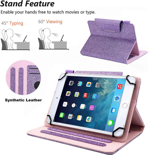 Dteck Universal Case for Fire HD 10/ Samsung Galaxy Tab/Lenovo Tab/Onn/Android 11 12 13 Tablet 9.6 9.7 10 10.1 10.2 10.3 10.4 10.5 Inch - Protecti...