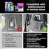BestEvMod Seat Back Second Row Anchor 1/4 Screw Mount Phone Holder Tablet Mag Safe Compatible with 2022-2024 Rivian R1T&R1S Backseat fits All Phon...