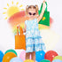 Aneco 24 Pack Non-woven Party Bags with Handles 8×8 Inch Treat Tote Bags Rainbow Party Gift Bags for Birthday Party Favor DIY Crafts Event Supplie...