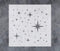 GSS Designs Twinkle Star Stencil (12x12Inch) - Reusable Mylar Template Stencils for Painting on Wall Wood Canvas Fabric Furniture (SL-104)...