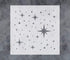 GSS Designs Twinkle Star Stencil (12x12Inch) - Reusable Mylar Template Stencils for Painting on Wall Wood Canvas Fabric Furniture (SL-104)...