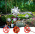 10 Pack Reflective Pinwheels for Yard and Garden, Wind Spinners Outdoor Bird Scare Devices, Sparkly Windmills for Garden Decor Scare Birds Away Ga...