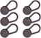 Flexible Button Pant Extenders (6-Pack) - Pant Waist Extenders for Men, Women - Comfortable Pant, Jeans Extenders - Discreet Waistband Stretcher -...