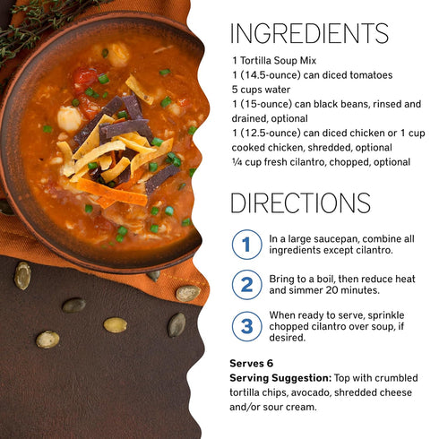 Southern Living Tortilla Soup Mix, Fresh Ingredients, Soup Seasoning Mix, Family Dinner, Tortilla Casserole, Tortilla Soup, Gourmet Meal, 2 Season...