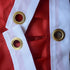 USA American Flag Fan Bunting 3x1.5fts Outdoor US Flag Decor Bunting Flag Bunting American Flag Porch Bunting American Flag Swag Bunting-July 4th-...