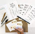 Wildflower Art Studio Brush Lettering Calligraphy Kit • Award-Winning Starter Set for Beginners • Includes Instruction Book, Tracing Pad & Supplie...