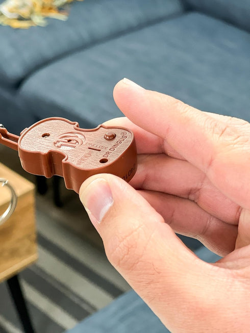 World's Smallest Violin - Original Sad Music - Pocket-Sized Tiny Violin Keychain Symphony of Empathy - Plays a Touchingly Sad Song - Silly Gag Gif...