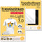 TransOurDream Iron on Heat Transfer Paper for Light Fabric (20 Sheets, 8.5x11) Printable Iron on Transfers for Inkjet Printer & Laserjet Printer, ...