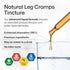 Leg Cramps Tincture with Quinine - Organic Ginger & Chamomile Liquid Extracts for Leg Cramps Relief - Natural Alcohol & Sugar Free Formula - Vegan...