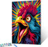 Painting Kits for Adults Cock Rooster,Paint by Numbers for Beginner Kids Acrylic Painting Kit,Oil Painting for Adults Kids Paint by Number Craft C...