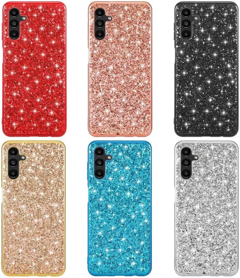 Case for Galaxy A54 5G,Galaxy A54 5G Case,Glitter Sparkly Luxury Light Slim Shockproof Protective Bling Diamond Girls for Women Phone Case for Sam...