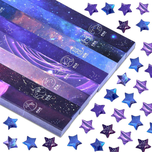 Star Origami Paper,Star Paper Strip,12 Different Constellations Origami Stars Paper Strips Paper Stars Lucky Star Decoration Paper Star Strips DIY...