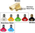 M MINGLE Pressure Washer Accessories Kit, 7 Power Washer Nozzle Tips, Quick Connecting Pivoting Coupler, 1/4 inch, 4500 PSI, 8-Pack...