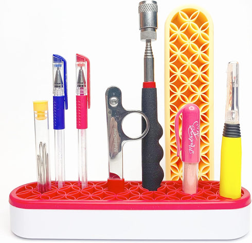 Madam Sew Upright Sewing Tools Caddy Desktop Organizer for Craft and Quilting Supplies Holds Scissors, Seam Rippers and Markers – Tabletop Sewing ...