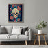 Posterizer 1 pcs-flowers and chinoiserie sugar skull-Abstract & Modern Art-Holiday Poster Collection-Gift for Men Women Entrepreneur Teens - UNFRA...