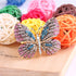 Delicate Butterfly Rhinestone Brooch Pin - Glittering Crystal Butterfly Brooch Pin for Women and Girls...