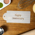 Designer Stencil Happy Anniversary Business Card Cookie Stencil, Beige/semi-transparent...