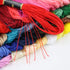Similane Embroidery Floss 50 Skeins Cross Stitch Thread Rainbow Color Friendship Bracelets Crafts Floss with 12 Pcs Floss Bobbins and 1 Pcs Needle...