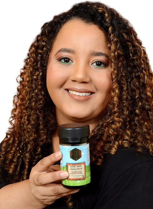 Hair, Skin, Nails Plus Capsules: Unlock Your Natural Beauty from Within! 5000mcg of Biotin, Vitamin B1, B6, A, C, D, E, Folate 1467 mcg, Vitamin B...
