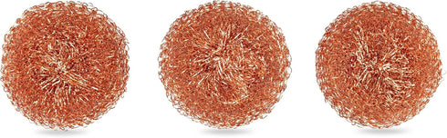 Full Circle Lucky Scrubber - Copper Scrubbers - Set of 3...