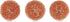Full Circle Lucky Scrubber - Copper Scrubbers - Set of 3...