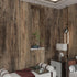 11.8"x78.7" Thick Brown Wood Wallpaper Peel and Stick Wallpaper Self Adhesive Wood Contact Paper for Cabinets Countertops Waterproof Removable Woo...