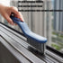 Cleaner Scrub Brush, Stiff Angled Bristles Gap Cleaning Brush, Grout Cleaner Brush for Showers, Bathtubs (Blue-2 PCS)...
