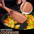 Wooden Cooking Spatula for Nonstick Cookware, Spatula Spoon for Cooking, Stirring, Scooping, Scraping, Serving, Solid Wooden Kitchen Utensil Spoon...