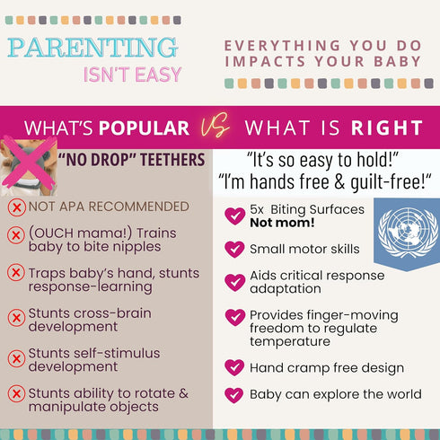 Teething Toys for Babies Age 0 to 6 Months - Baby Elefun 5X Pain Relief Smart Teether - Zero Developmental Delay Silicone Baby Teething Toy Ring -...