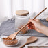 HANSGO 3PCS Long Handle Wooden Cooking Spoons, 10 Inch Long Wooden Spoons Wooden Tasting Spoons Large Cooking Spoons...