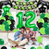 12th Video Game Birthday Party Set Include Happy Birthday Banner Video Game Balloons Controller Balloons Green Black Stars Aluminum Foil Balloons ...