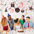 Blulu 21st Birthday Party Decorations, 21st Birthday Banners Rose Gold Hanging Swirls Ceiling Decorations Shiny Foil Swirls for Party Supplies 30 ...