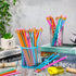 Inspirational Pencils Personalized Pencils Custom Wood Pencils Colorful Motivational Pencils with Inspirational Sayings for Students Teachers Adul...