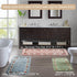 Pretty Floral Rural Style Romantic Rose Flower Rug Shaggy Area Rugs Soft Non-Slip Doormat Floor Mat Bath Mat Bathroom Shower Rug Bedroom Living Ro...