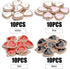 Aylifu Heart Pendant Charms, 40pcs Enamel Love Charms Alloy Heart Shaped Pendants Jewelry Findings Craft Supplies for Necklace Bracelet Keychain M...