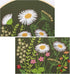 Embroidery Starters Kit with Pattern for Beginners, 4 Pack Cross Stitch Kits, 2 Wooden Embroidery Hoops,Scissors,Needles and Color Threads,Needlep...