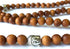 Mens Womens 108 Bead Sandalwood 8mm Mala Bracelet - Yoga Meditation Beads - Buddha Prayer Beads...
