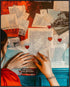 Posterizer 1 pcs-Valentine’s Day vision board cute poster -3-Romantic Art-Holiday Poster Collection-Gift for Couples boyfriend girlfriend Husband ...
