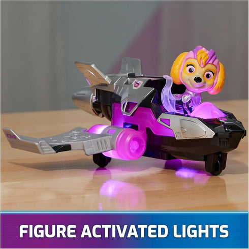 Paw Patrol: The Mighty Movie, Airplane Toy with Skye Mighty Pups Action Figure, Lights and Sounds, Kids Toys for Boys & Girls 3+...