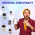 10 PCS Astronaut Phone Ring Holder Finger Kickstand (Value Pack) Cute Foldable Space Phone Back Grip Smartphone Hidden Stand | Compatible with All...