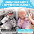 JJ CARE Oral Thermometer with LCD Display, Calibrated Oral Thermometer for Babies and Adults, 10 Seconds Fast Reading Oral Digital Thermometer for...