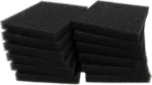 ALEGI Aquarium Bio Sponge Fitler Media, 6.28 x 5.5 x 0.78 Inch Fish Tank Filter Cartridge Filter Foam Pad Inserts for ML350 (12 Pack)...