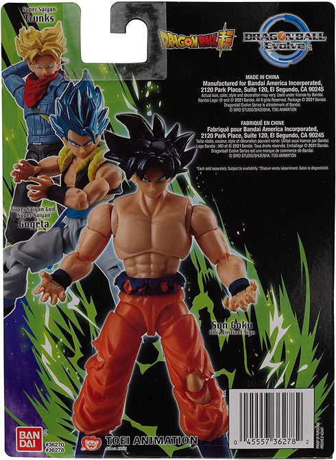 Bandai America - Dragon Ball Evolve 5 Action Figure Ultra Instinct Goku...