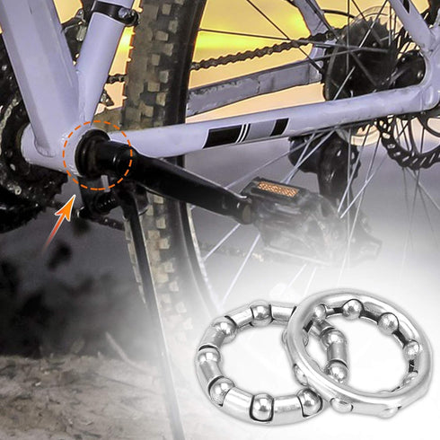 X AUTOHAUX 2pcs 44.5mm x 9 Ball Bearings Cages Crank Bearings Wheel Bearing Retainer for Bicycle...